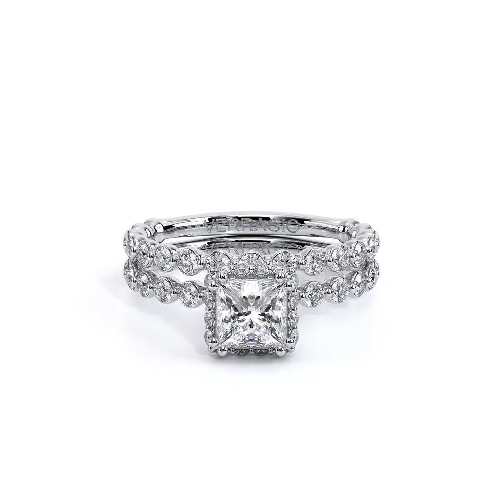 Renaissance-984P20-18K White Gold Princess