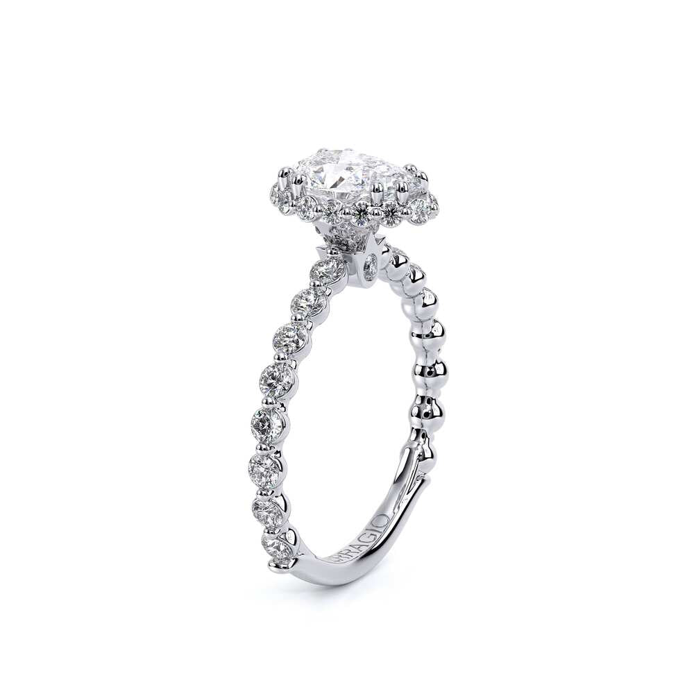 Renaissance-984PEAR20-18K White Gold Pear
