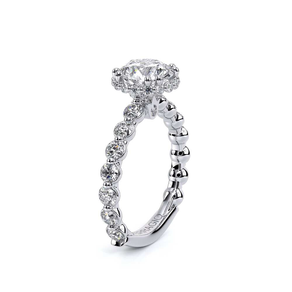 Renaissance-984R25-18K White Gold Round