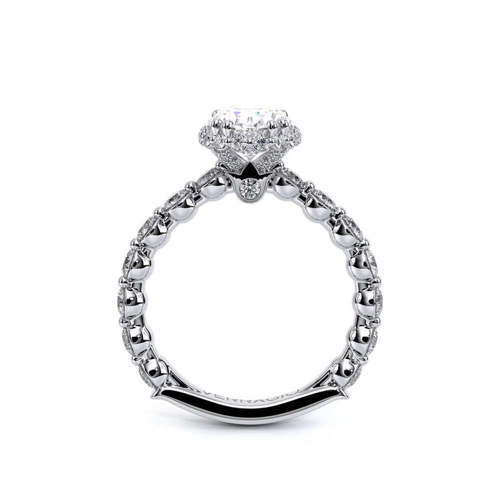 Renaissance-984OV25-14K White Gold Oval