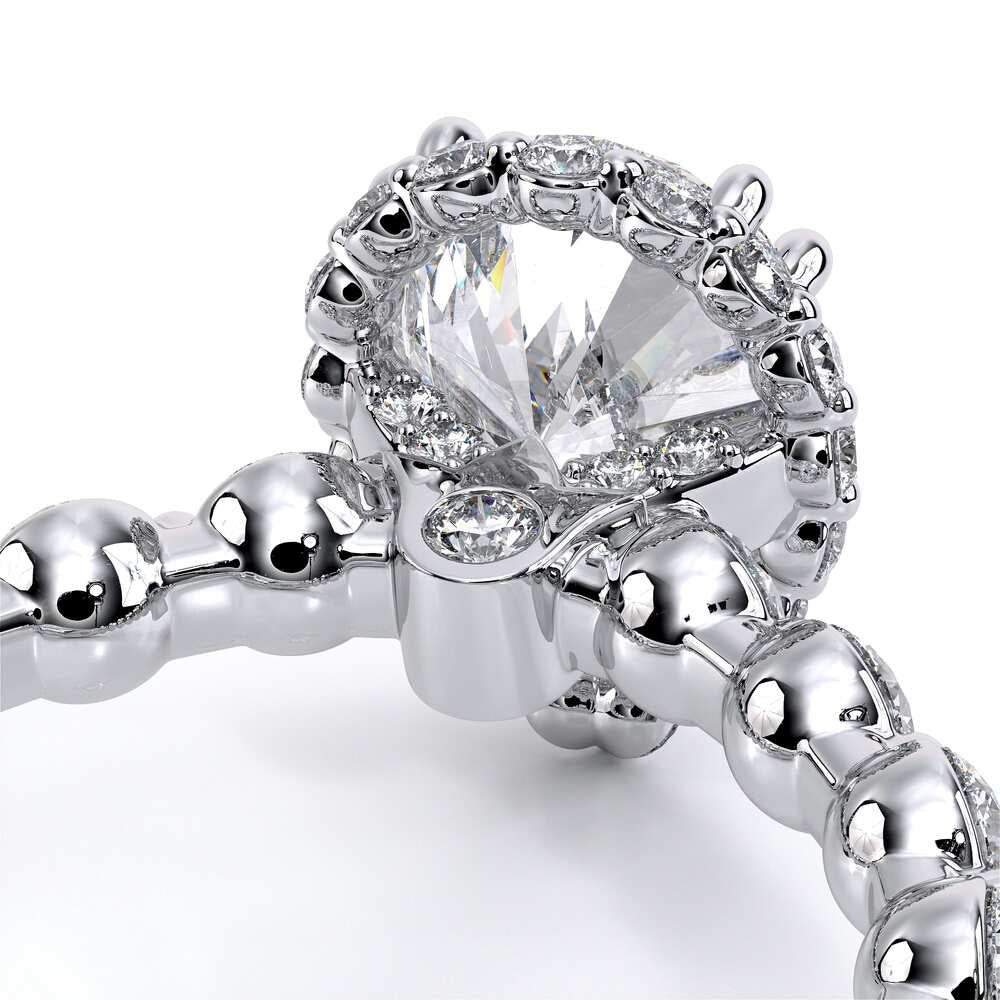 Renaissance-984PEAR25-18K White Gold Pear
