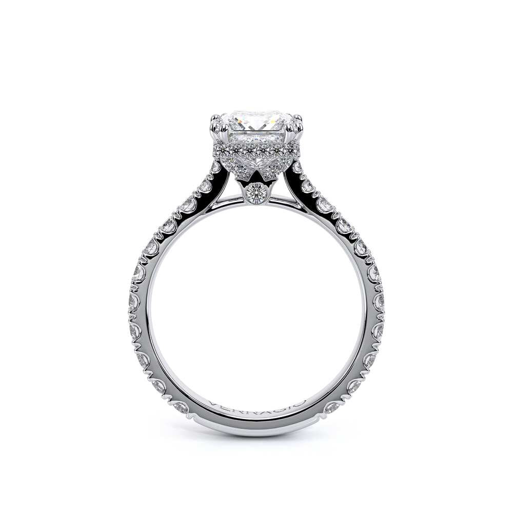 Renaissance-985P22-14K White Gold Princess