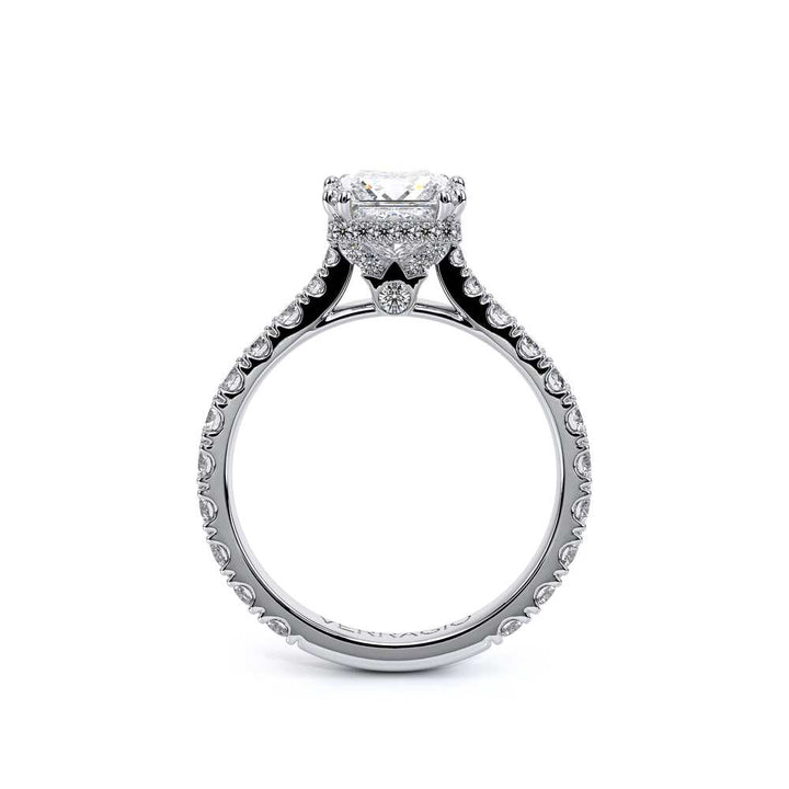 Renaissance-985P22-14K White Gold Princess