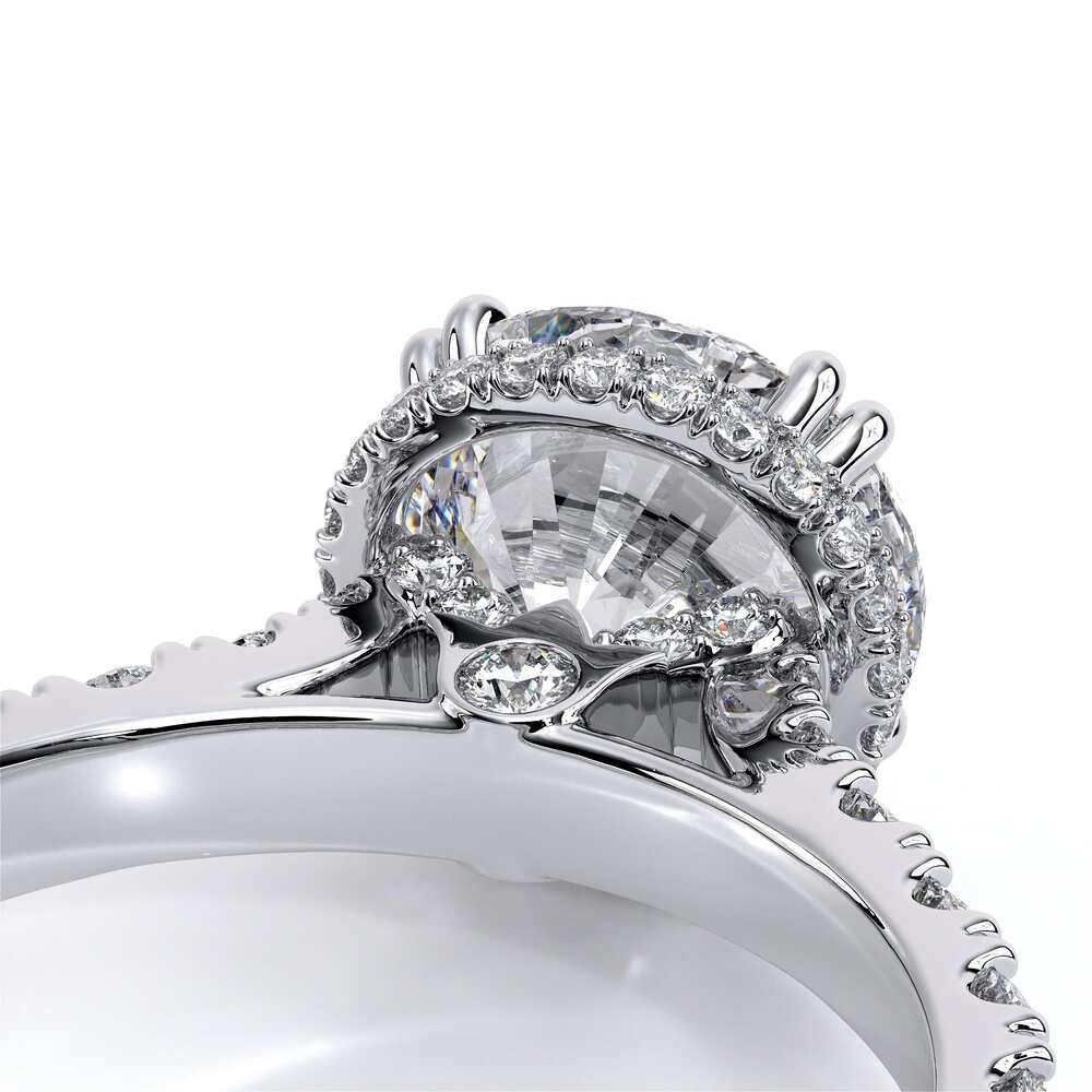 Renaissance-985R22-14K White Gold Round