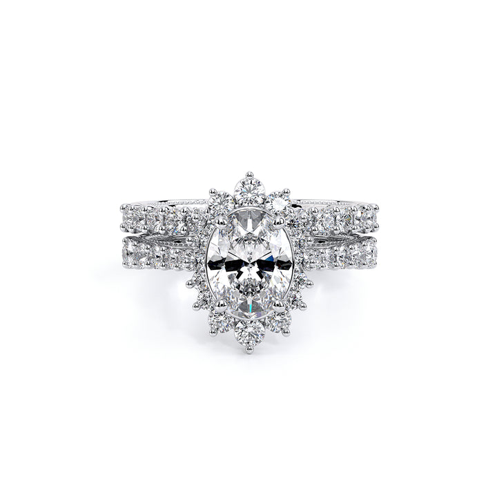 Venetian-5084ov-14k White Gold Oval