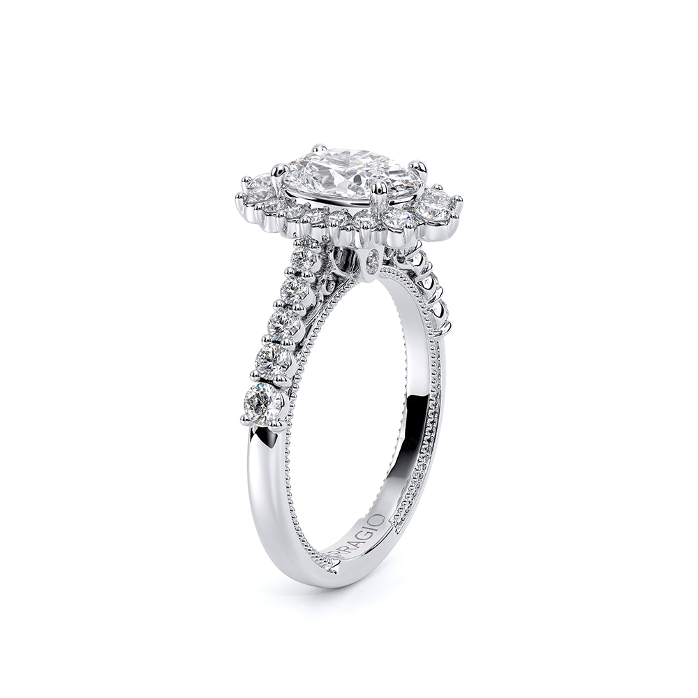 Venetian-5084ov-18k White Gold Oval