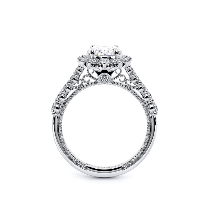Venetian-5084ov-14k White Gold Oval