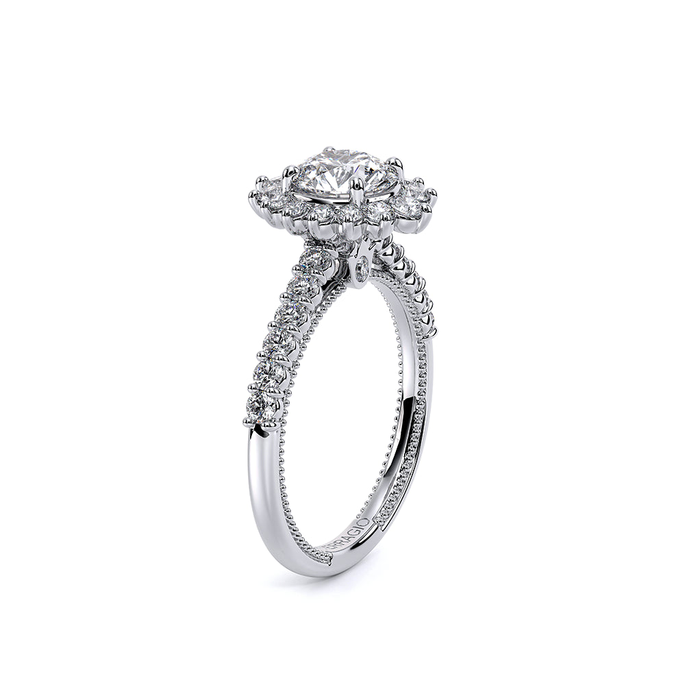 Renaissance-986r-14k White Gold Round