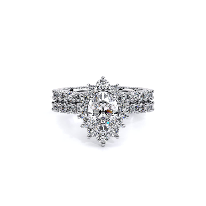 Renaissance-986OV-14K White Gold Oval