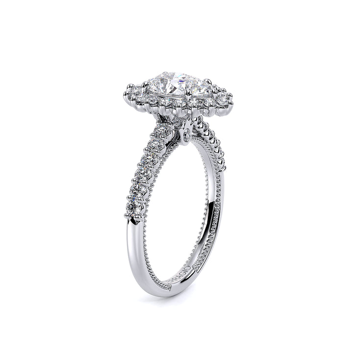 Renaissance-986PEAR-14K White Gold Pear