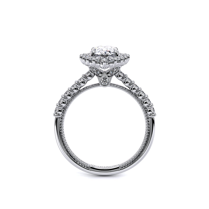 Renaissance-986PEAR-14K White Gold Pear