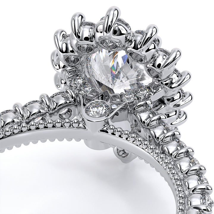 Renaissance-986PEAR-14K White Gold Pear