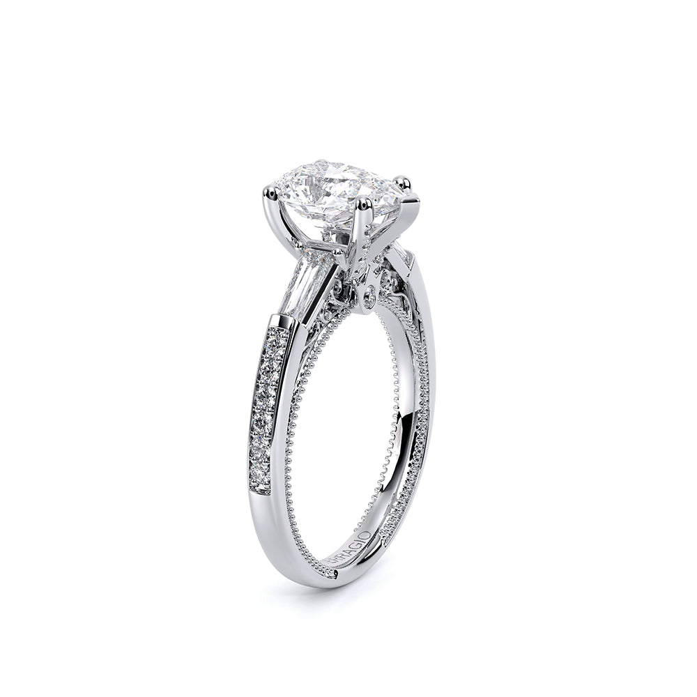 Venetian-5085ps-14k White Gold Pear