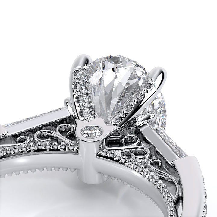 Venetian-5085ov-18k White Gold Oval