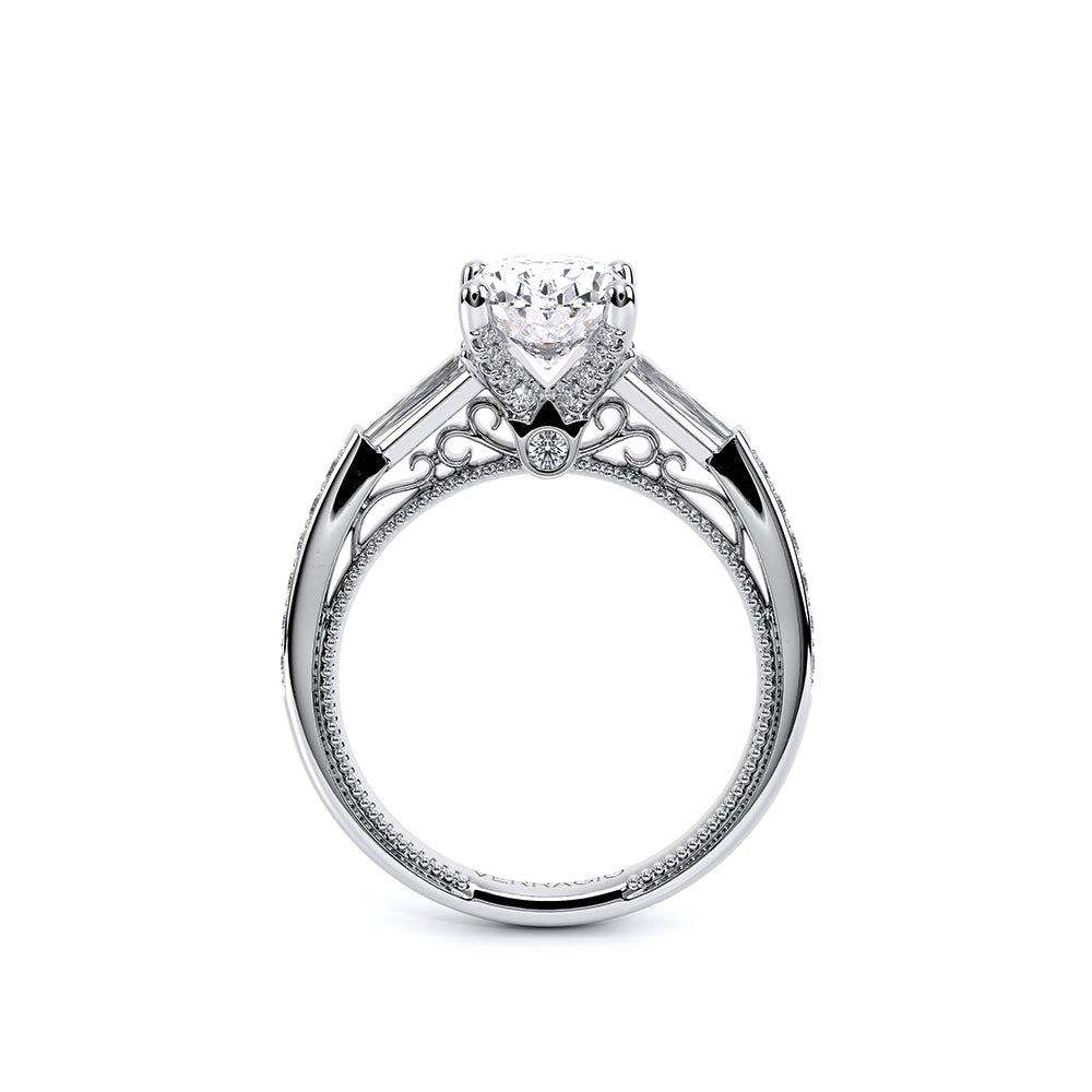 Venetian-5085ov-18k White Gold Oval