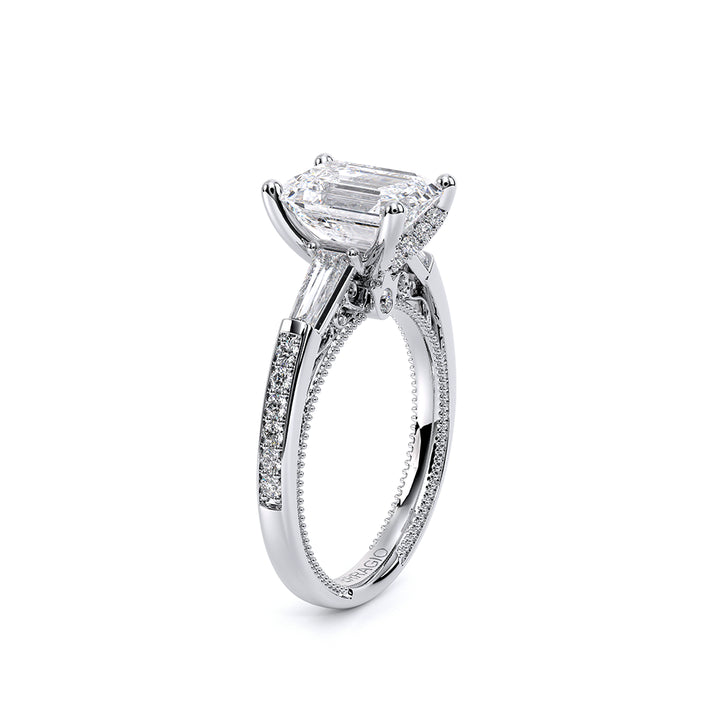 Venetian-5085em-14k White Gold Emerald