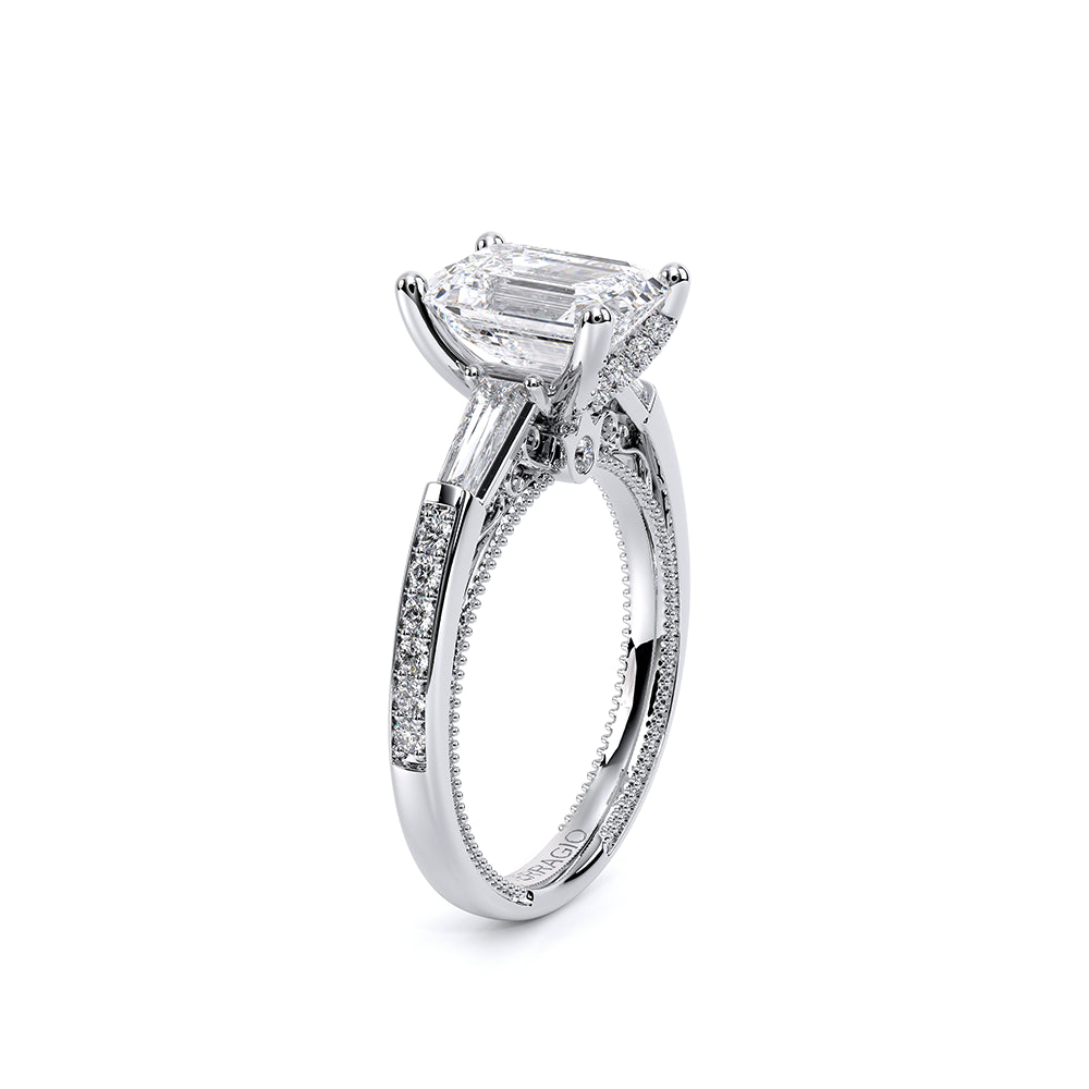 Venetian-5085em-18k White Gold Emerald