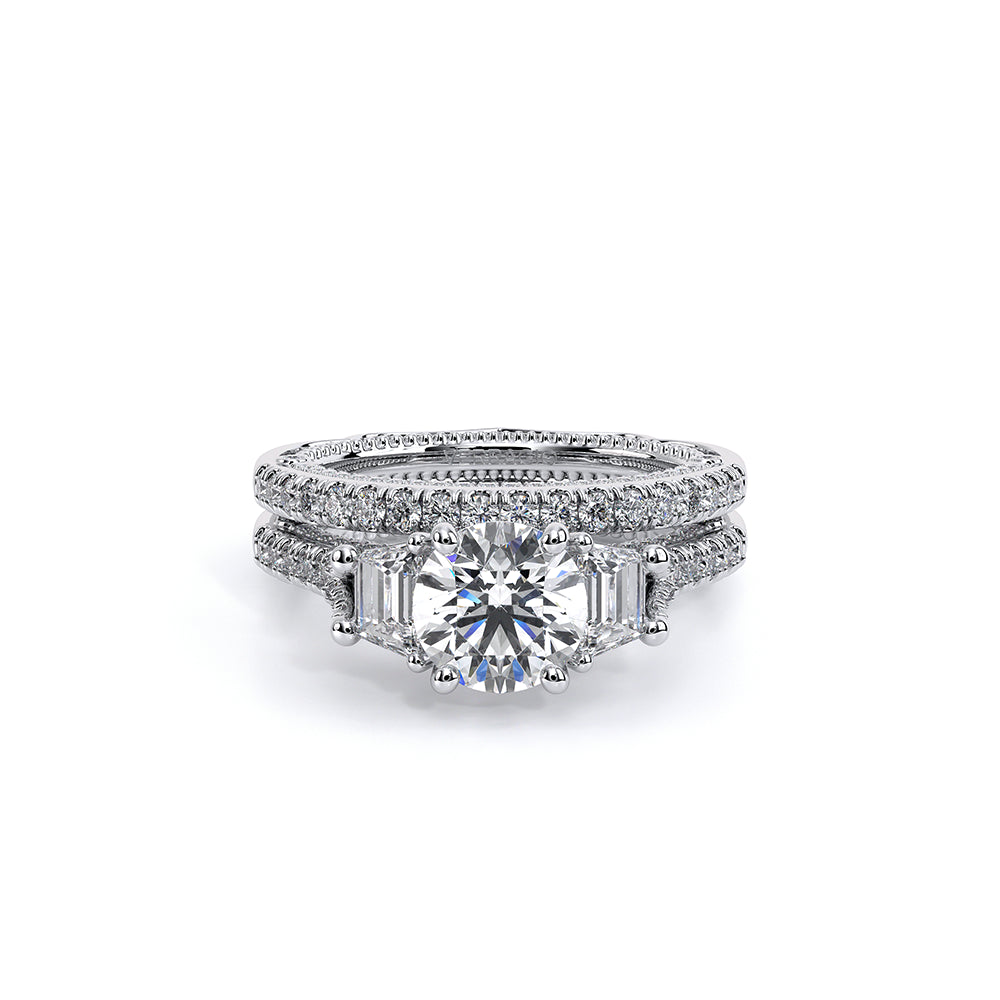 Venetian-5086r-14k White Gold Round