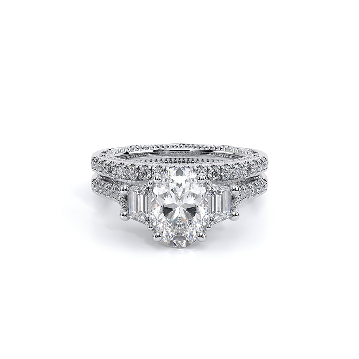 Venetian-5086ov-14k White Gold Oval