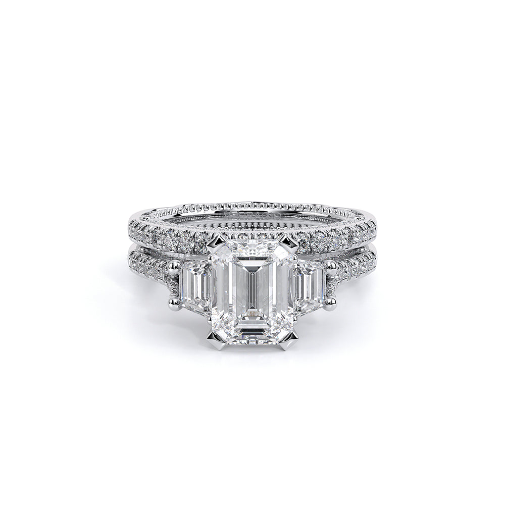 Venetian-5086em-18k White Gold Emerald