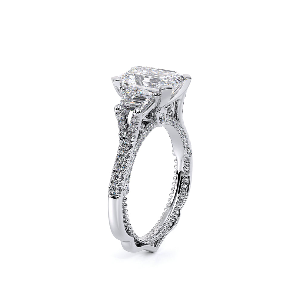 Venetian-5086em-18k White Gold Emerald