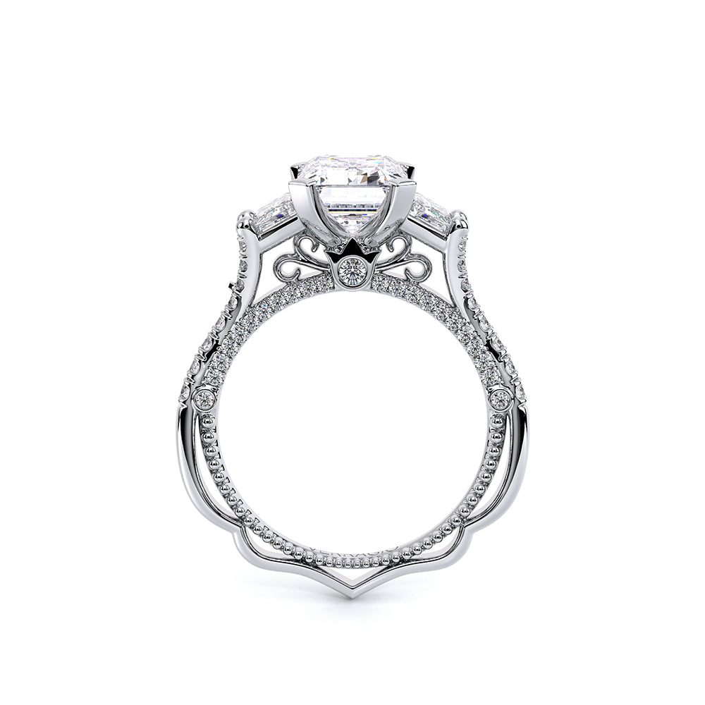 Venetian-5086em-14k White Gold Emerald