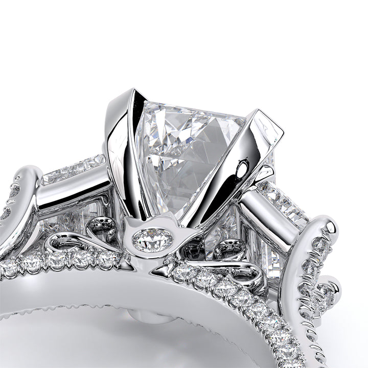 Venetian-5086em-18k White Gold Emerald