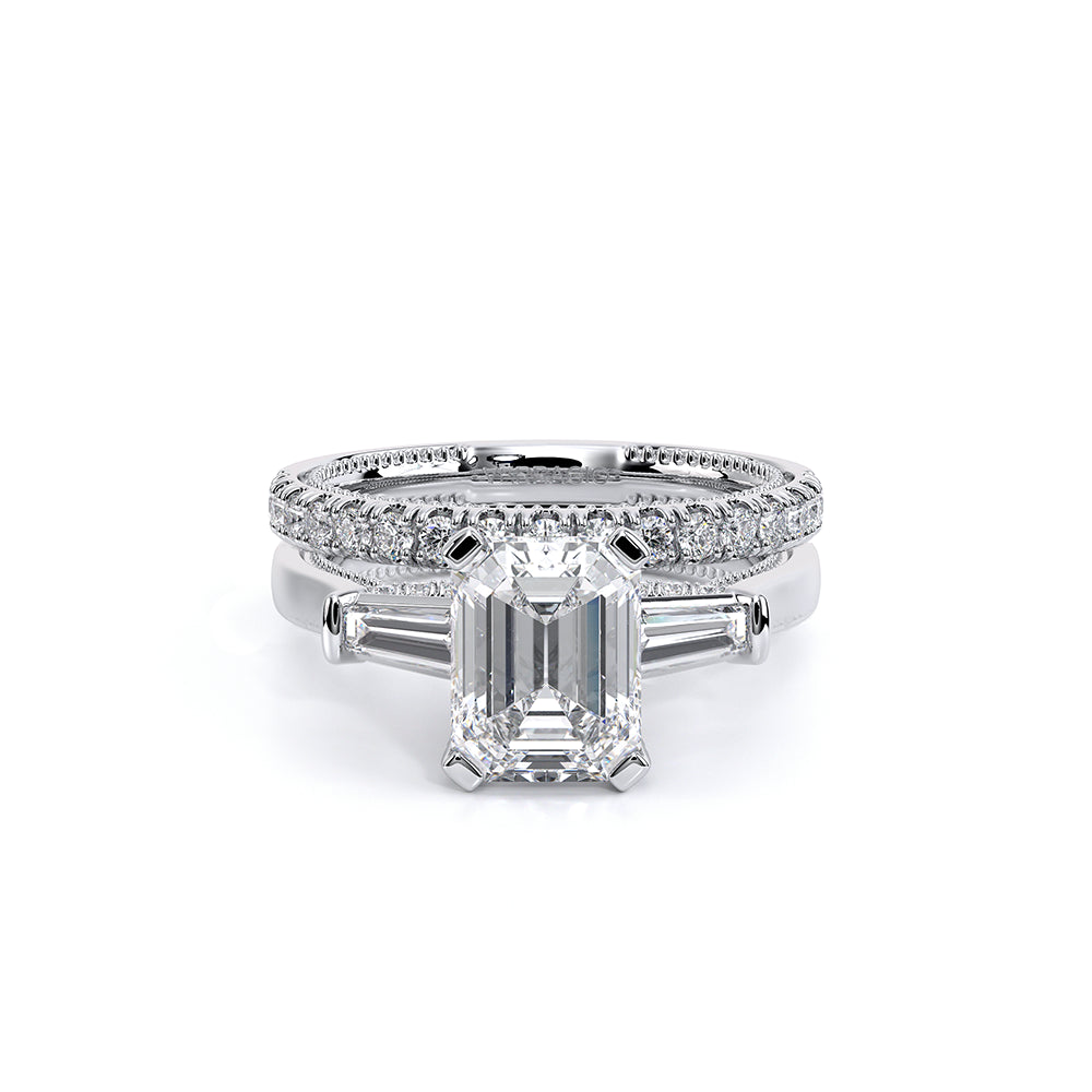 Renaissance-991EM-S-14K White Gold Emerald