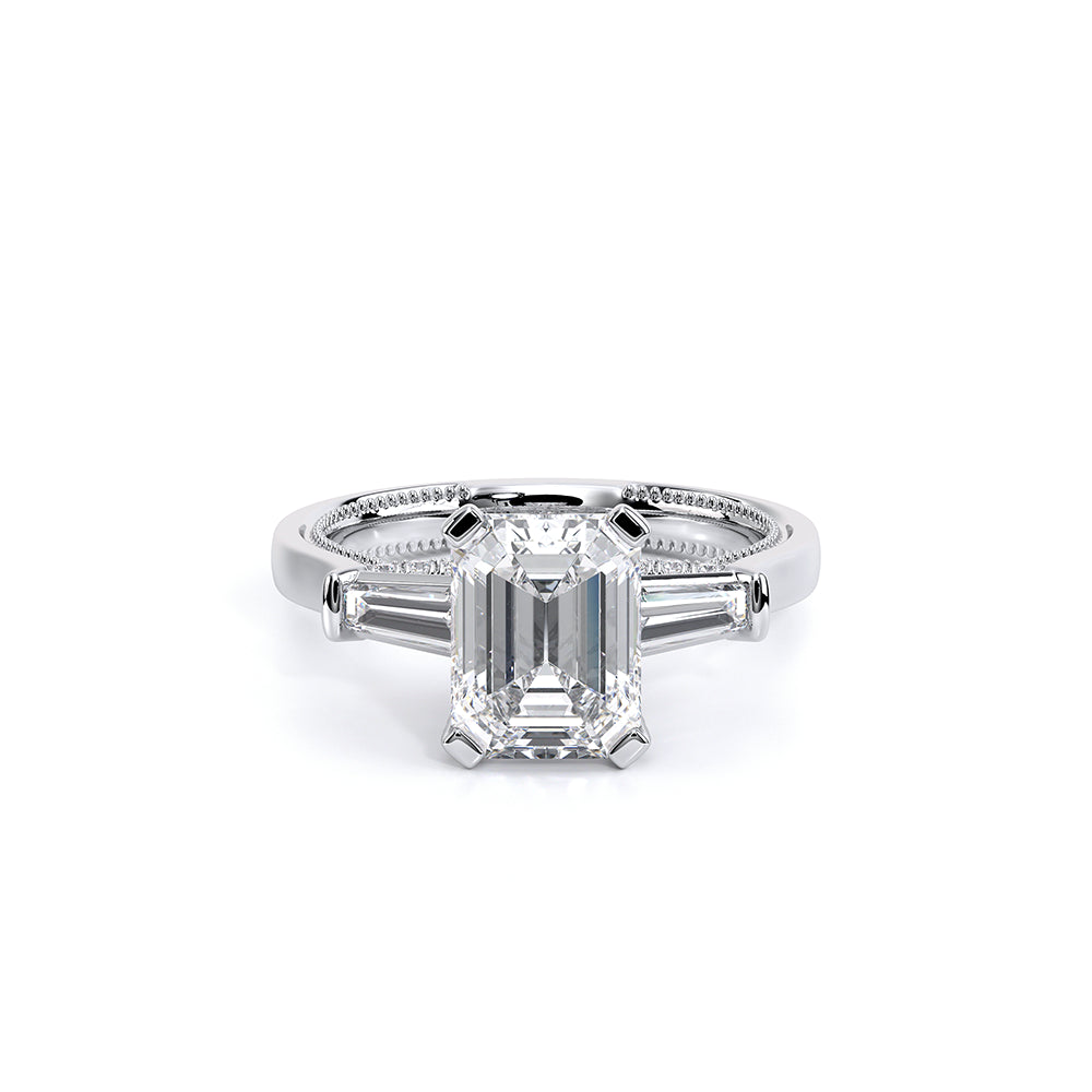 Renaissance-991EM-S-18K White Gold Emerald