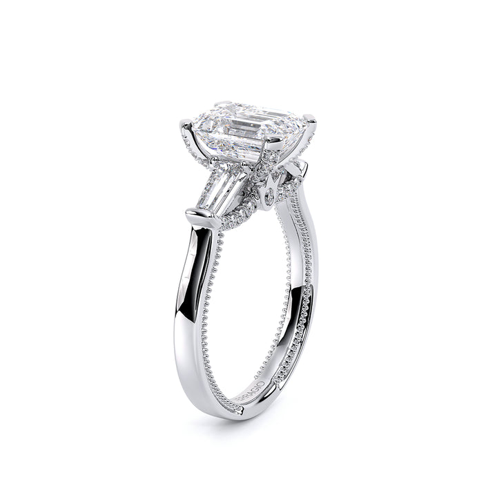 Renaissance-991EM-S-18K White Gold Emerald