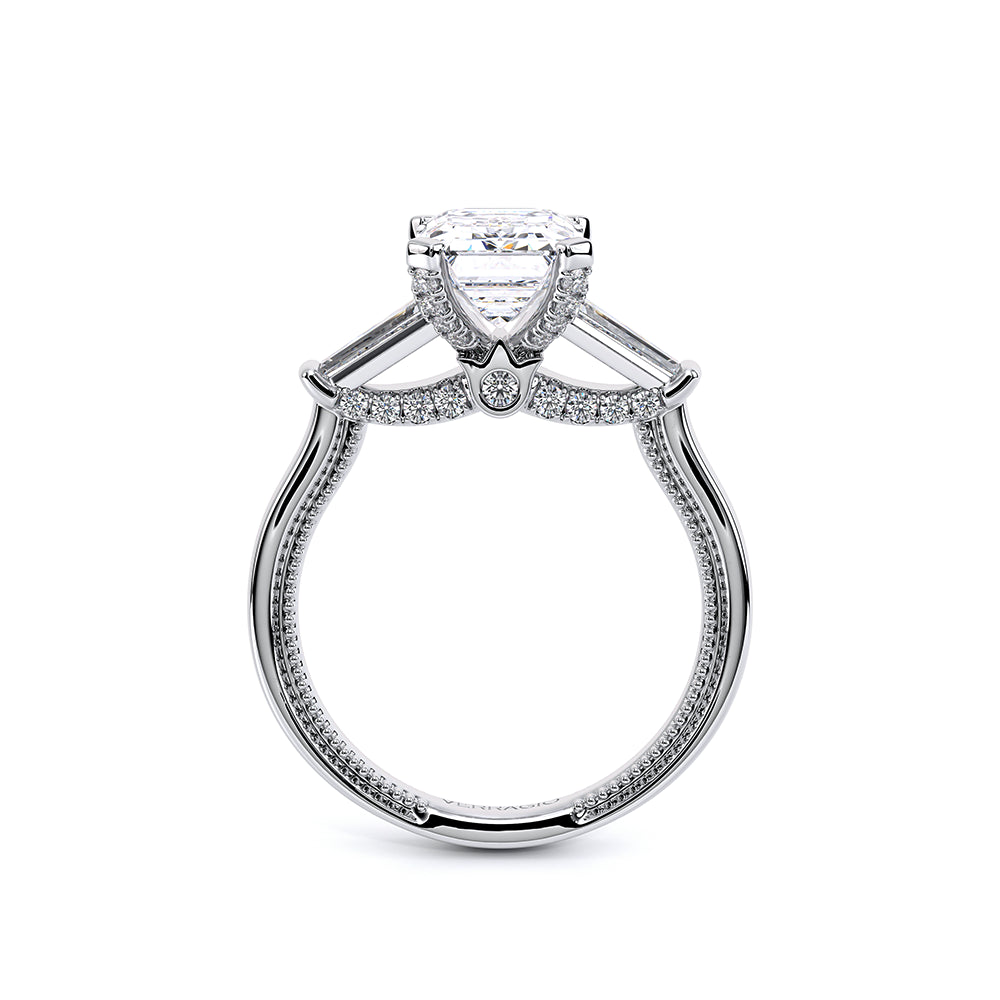 Renaissance-991EM-S-18K White Gold Emerald