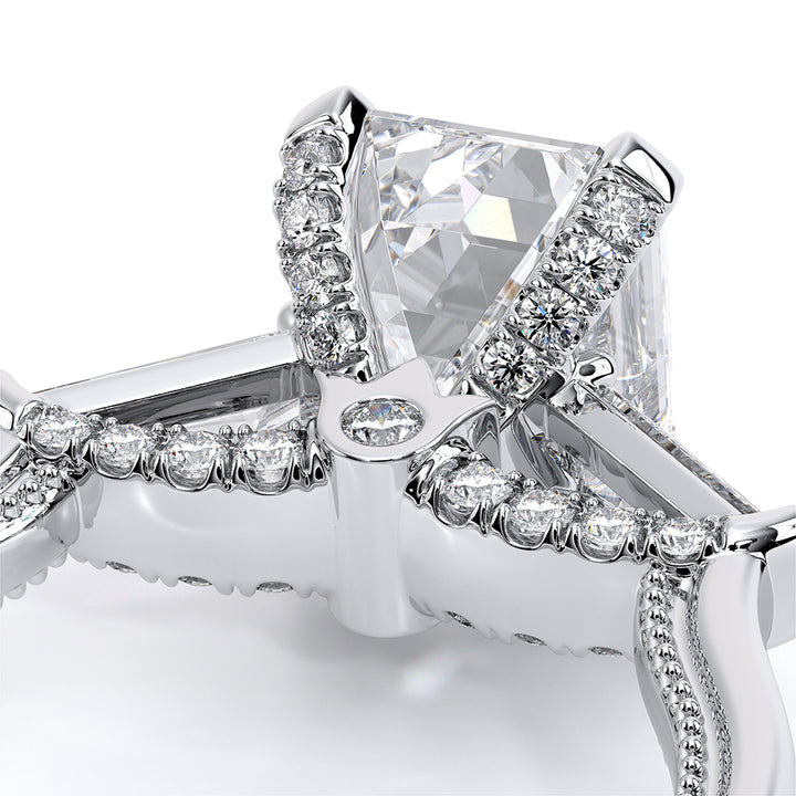 Renaissance-991EM-S-18K White Gold Emerald