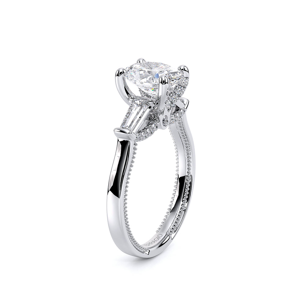 Renaissance-991OV-S-18K White Gold Oval
