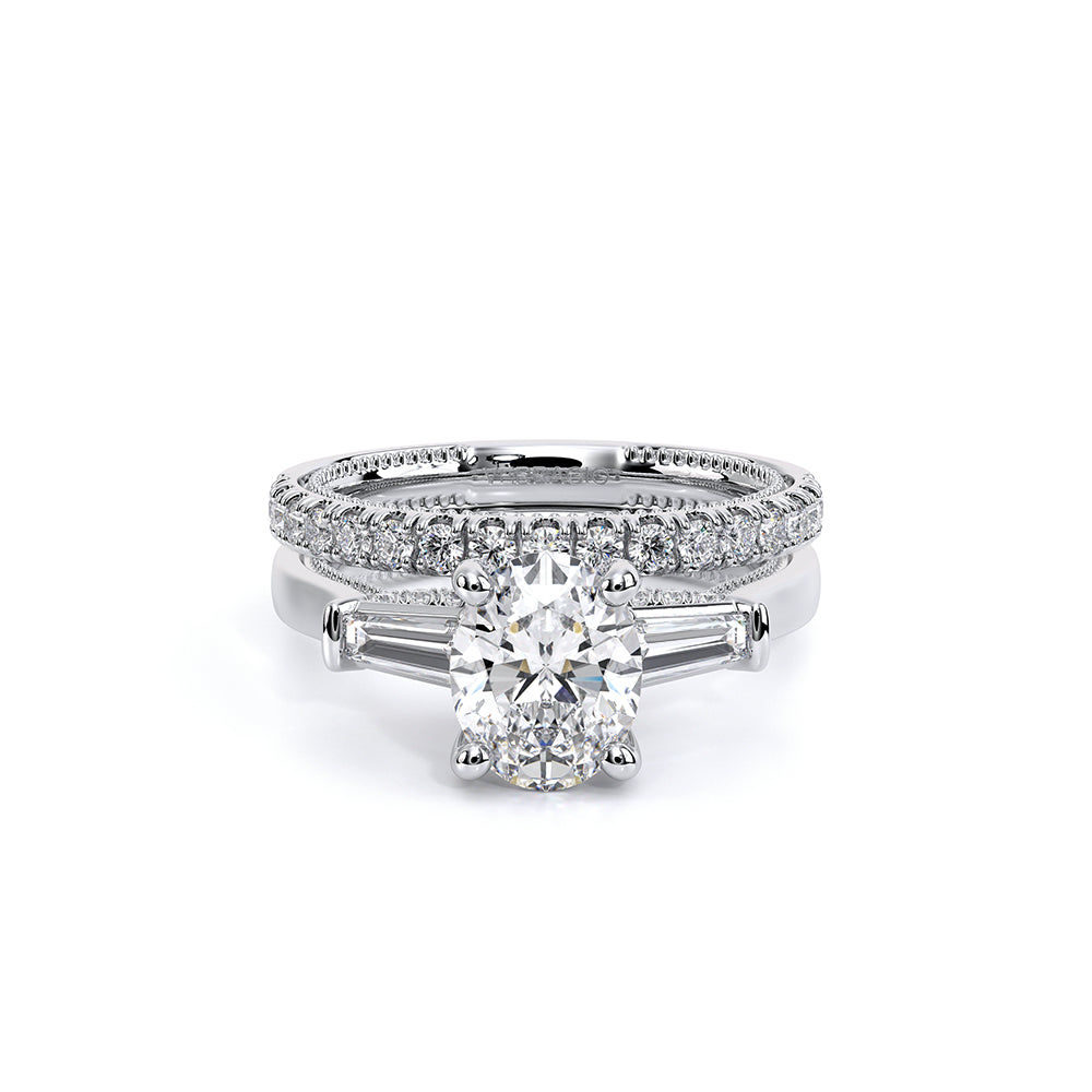 Renaissance-991OV-S-18K White Gold Oval
