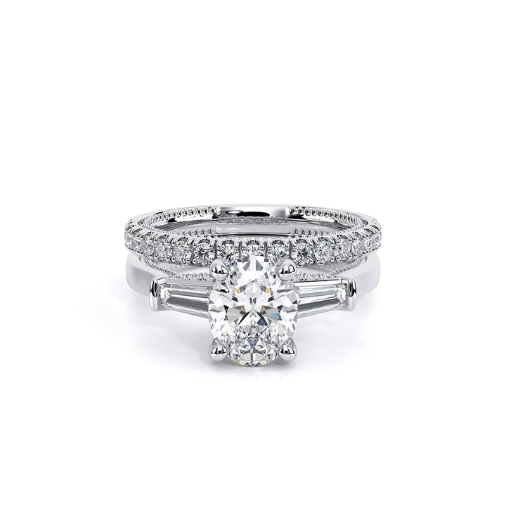 Renaissance-991OV-S-14K White Gold Oval