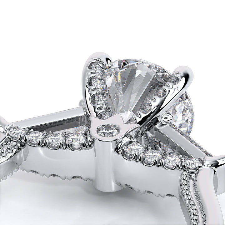 Renaissance-991R-S-14K White Gold Round