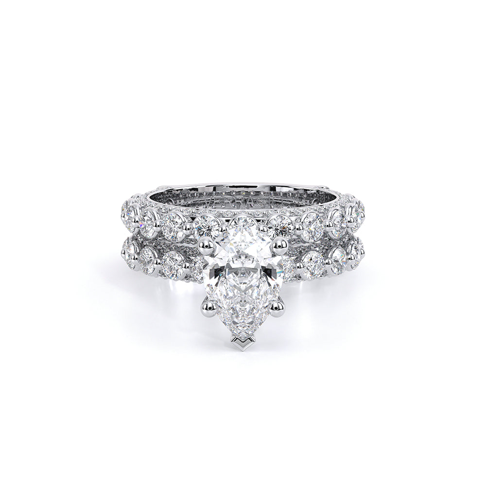 Couture-0488ps25-18k White Gold Pear