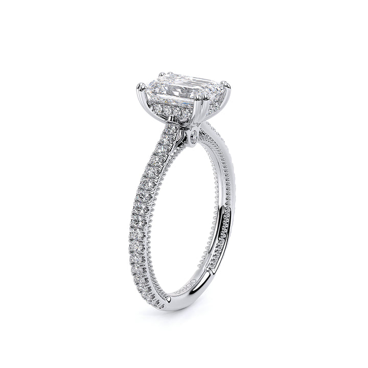 Renaissance-992EM13-18K White Gold Emerald