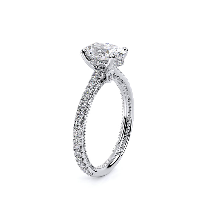 Renaissance-992OV13-18K White Gold Oval