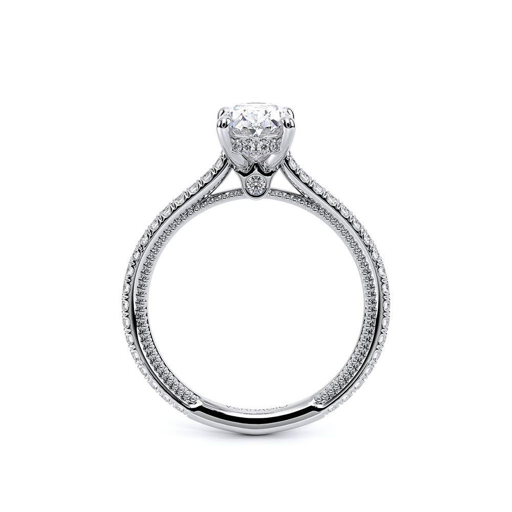 Renaissance-992OV13-18K White Gold Oval