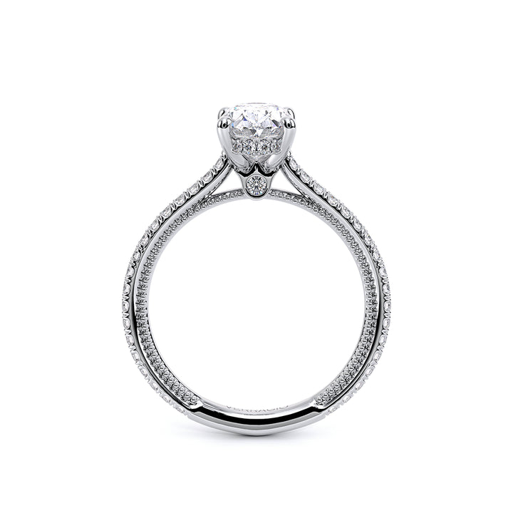 Renaissance-992OV13-18K White Gold Oval