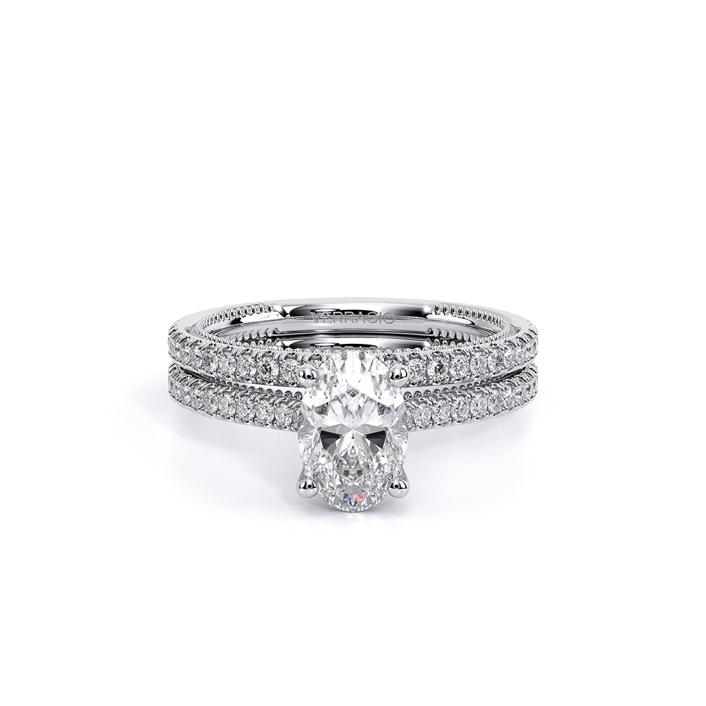Renaissance-992OV13-18K White Gold Oval