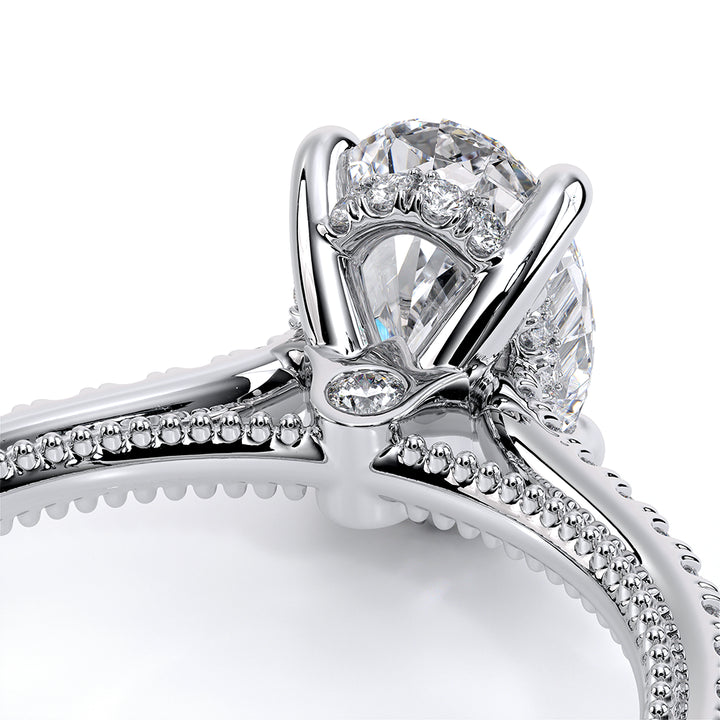 Renaissance-992OV13-18K White Gold Oval