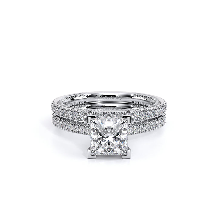 Renaissance-992P13-14K White Gold Princess