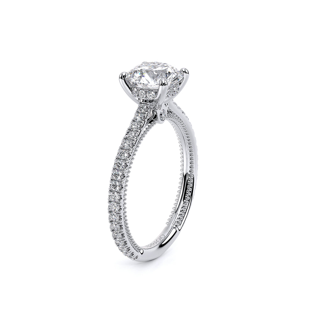 Renaissance-992R13-14K White Gold Round