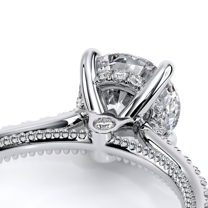 Renaissance-992R13-14K White Gold Round