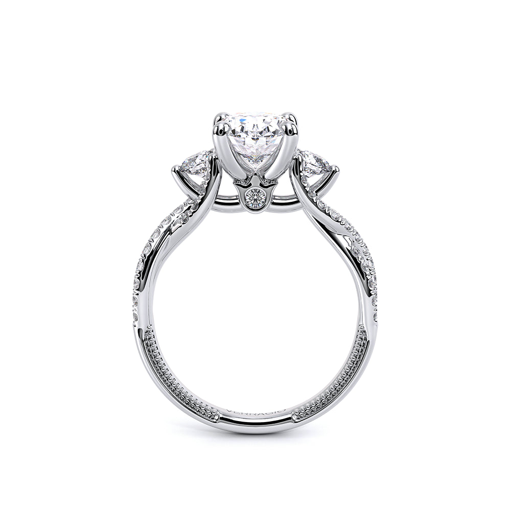 Renaissance-962-3OV12-14K White Gold Oval