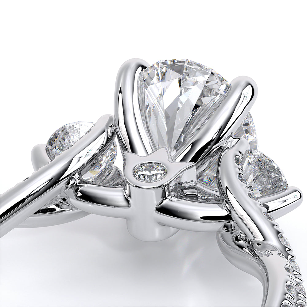 Renaissance-962-3OV12-14K White Gold Oval