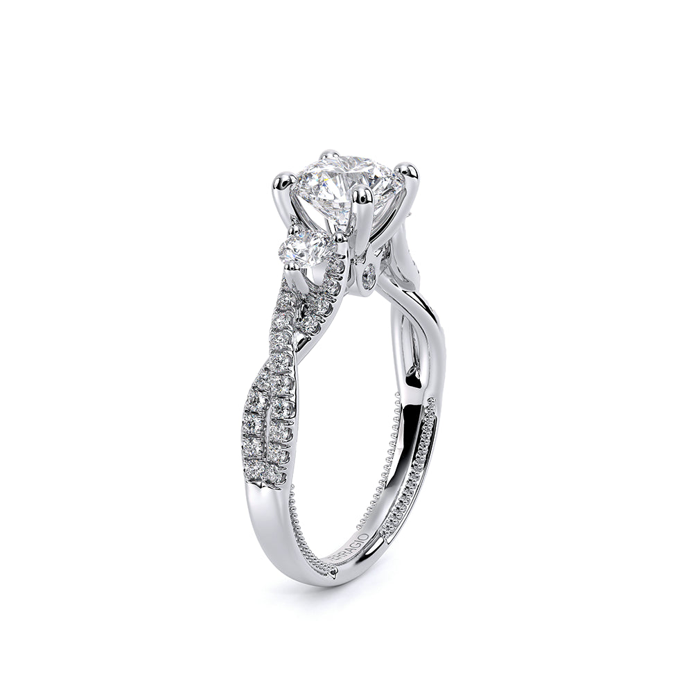 Renaissance-962-3R12-18K White Gold Round