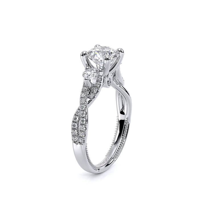 Renaissance-962-3R12-18K White Gold Round